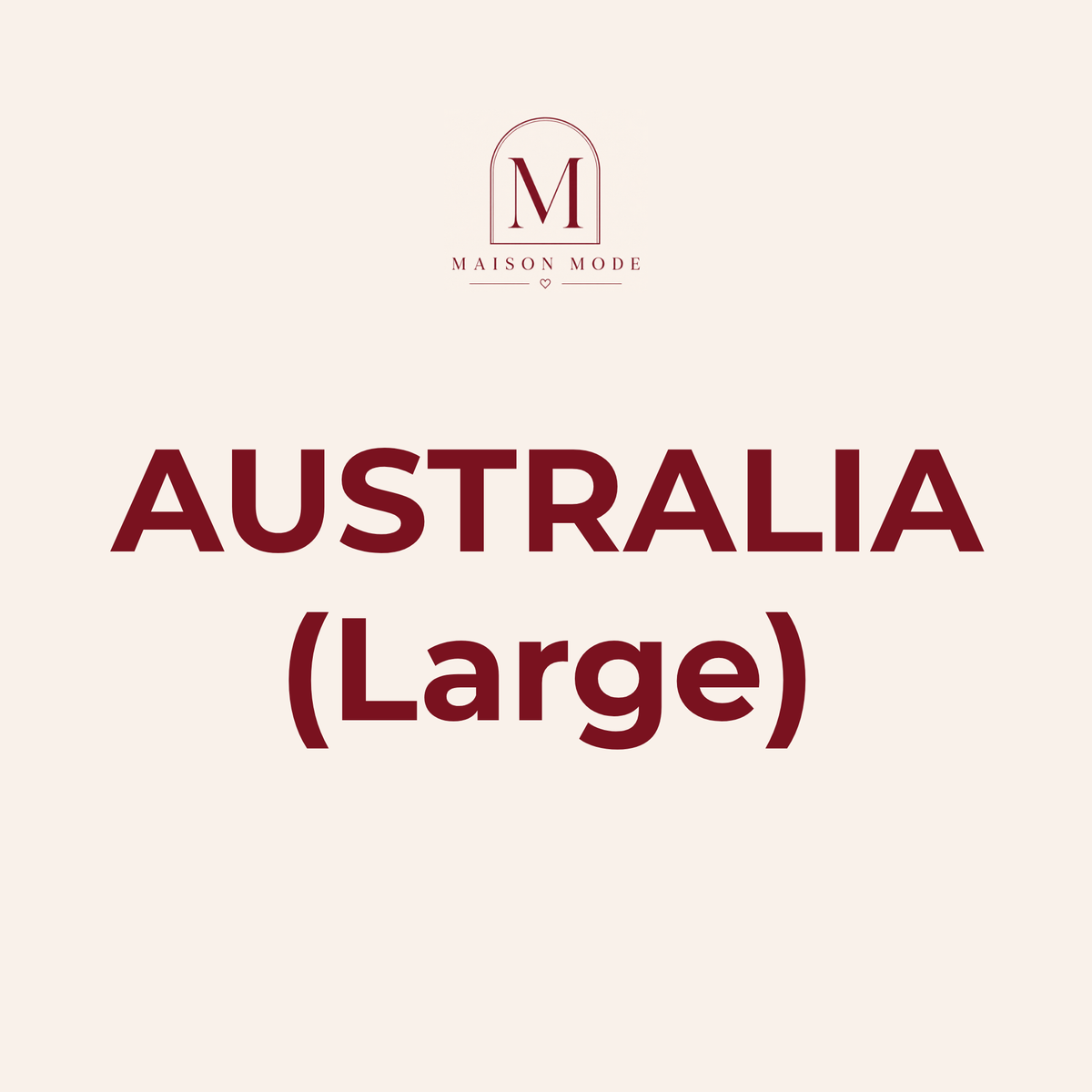 Australia (Large Satchel)