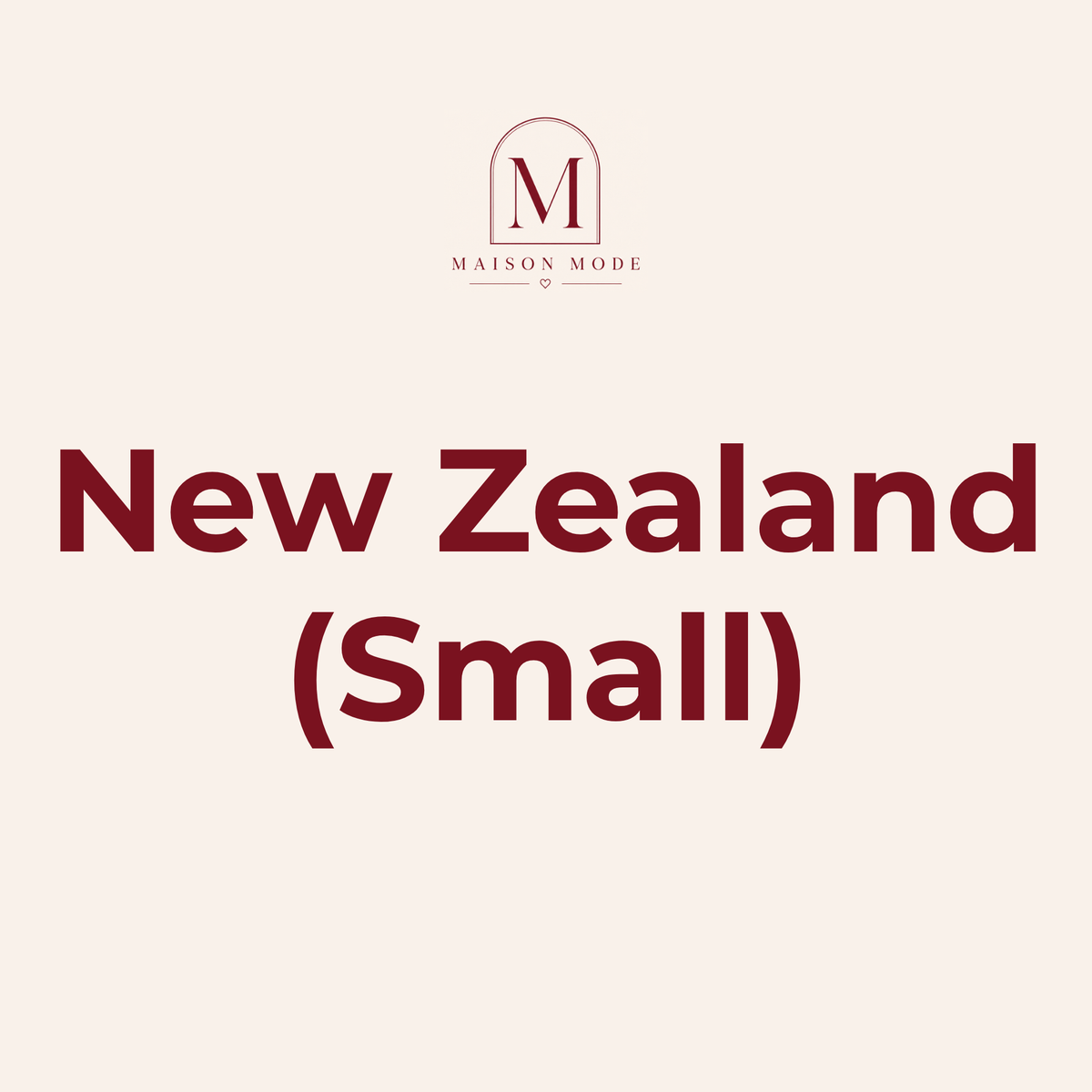 NZ (Small Satchel)